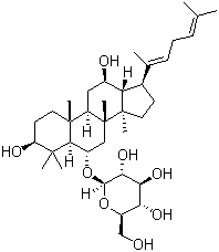 (3beta,6alpha,12beta,20E)-3,12-dihydroxydammara-20(22),24-dien-6-yl beta-D-glucopyranoside